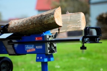 6,5 Tonnen - Scheppach Holzspalter Brennholzspalter T650 incl. Unterbau - 