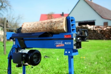 6,5 Tonnen - Scheppach Holzspalter Brennholzspalter T650 incl. Unterbau -