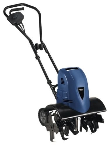 Einhell BG-RT 1340 M Elektro-Bodenhacke, 1.300 W, 400 mm Arbeitsbreite, 200 mm Arbeitstiefe, Führungsholm klappbar, Räder höhenverstellbar -