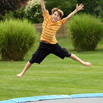 Ultrasport Gartentrampolin inklusive Sicherheitsnetz Uni-Jump, Blau, 366 cm, 331300000256 - 