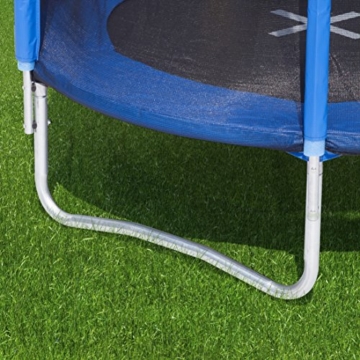 Ultrasport Gartentrampolin inklusive Sicherheitsnetz Uni-Jump, Blau, 366 cm, 331300000256 - 