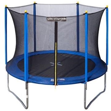 Ultrasport Gartentrampolin inklusive Sicherheitsnetz Uni-Jump, Blau, 366 cm, 331300000256 -