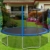 Ultrasport Gartentrampolin inklusive Sicherheitsnetz Uni-Jump, Blau, 366 cm, 331300000256 - 